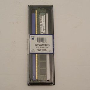 KINGSTON KVR1333D3N9/8G | 8GB PC3-10600 | DDR3 | SDRAM | CL9 | 240-Pin DIMM